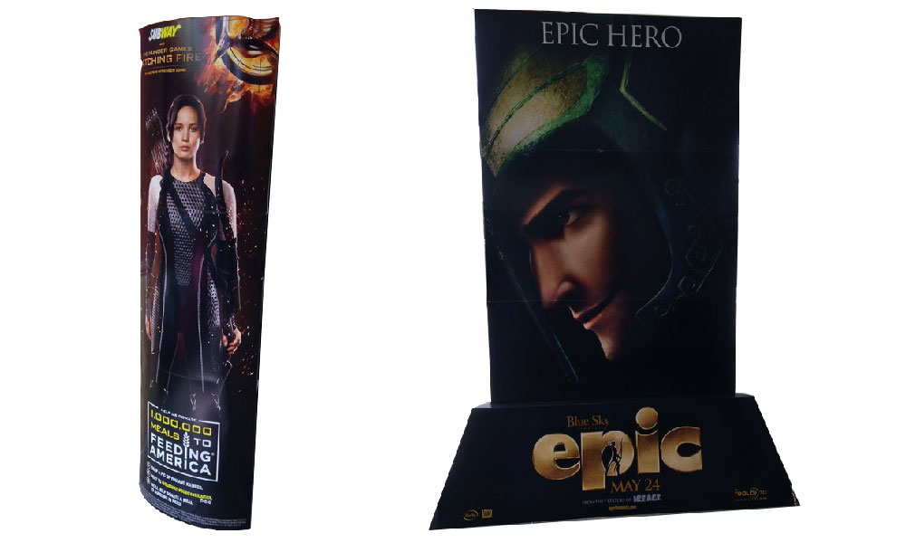 Cardboard Advertising Standees, Cardboard Cutouts