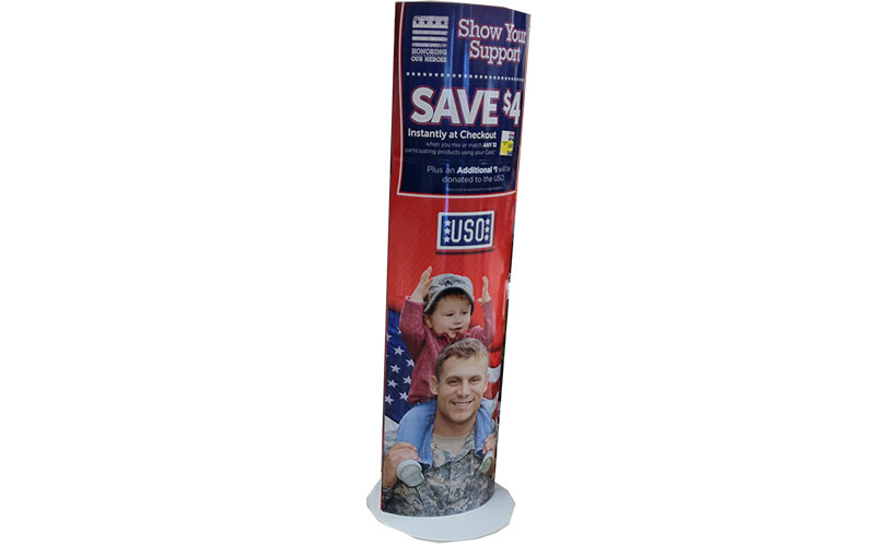 Advertising Promotion POP Totem Display